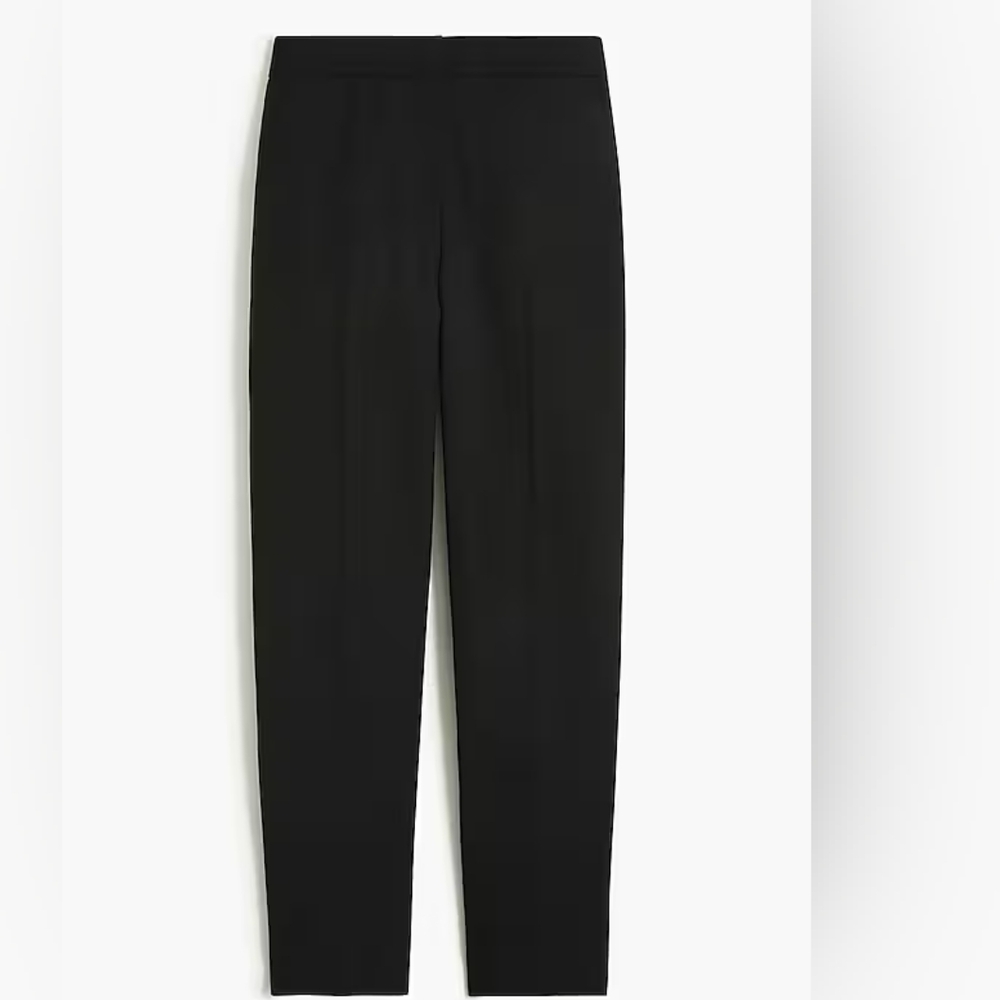 J.CREW FACTORY Elastic-back straight pant Size 14 Color Black